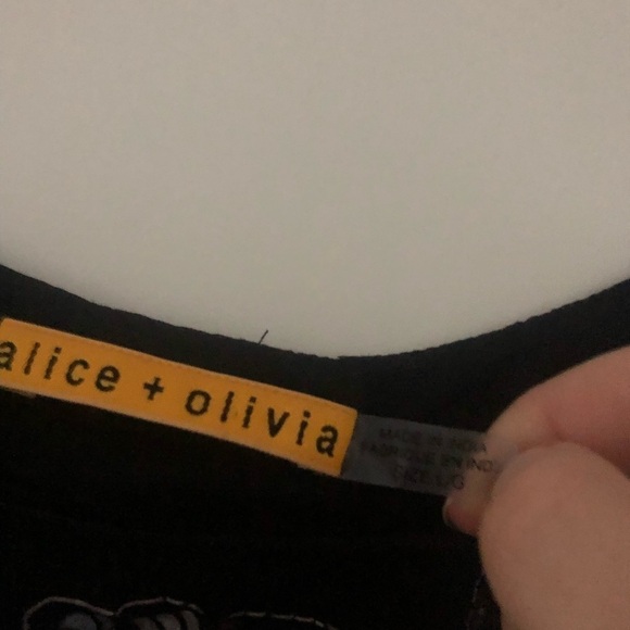 Alice + Olivia Charlie Ombre Sequin Silk Cocktail Dress - Picture 7 of 9